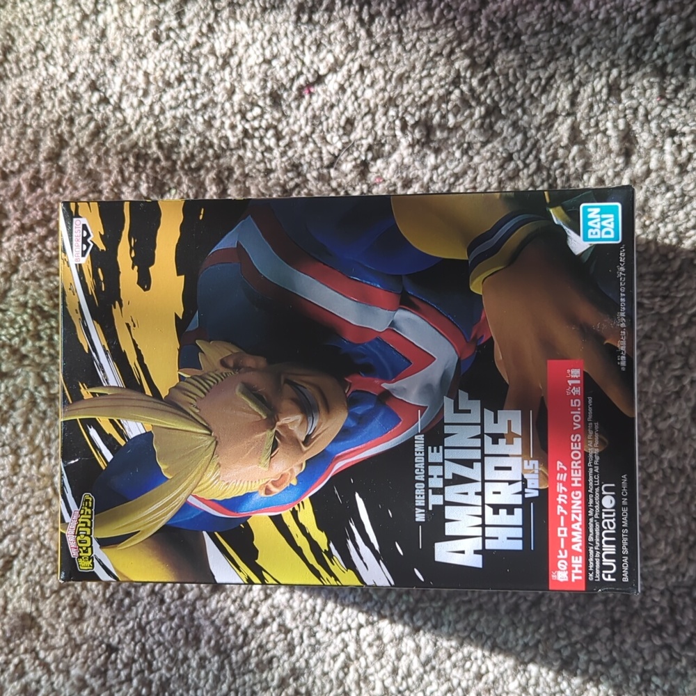 Banpresto My hero academia All Might figurine